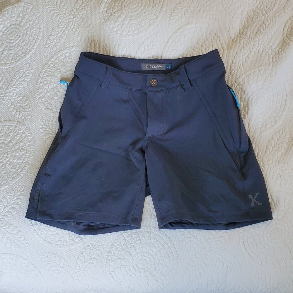 Kitsbow Women's Shorts, Grey, Size 26